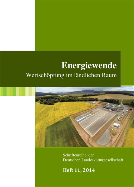 Schriftenreihe DLKG, Heft 11: Energiewende: Wertschöpfung im ländlichen Raum.