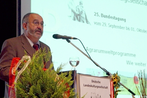 Minister für Landwirtschaft, Naturschutz und Umwelt, Herr Dr. Volker Sklenar (Quelle: Maik Schwabe)
